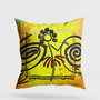 Aberto Design Cojín A11957, 43x43 cm, Relleno Silicona, 50% Algodón / 50% Poliéster